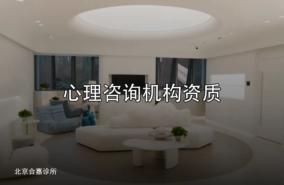 心理咨询机构资质 · 北京合嘉诊所有限公司官方服务认证
